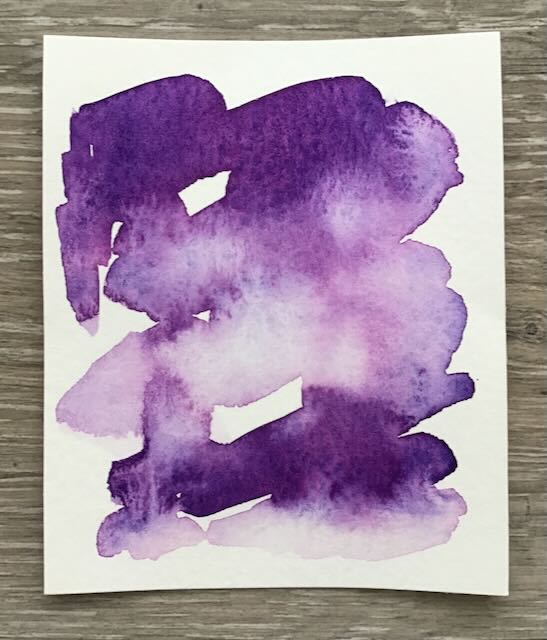 Purple Emperor Handmade Watercolour