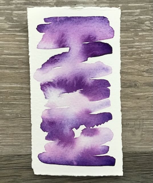 Purple Emperor Handmade Watercolour