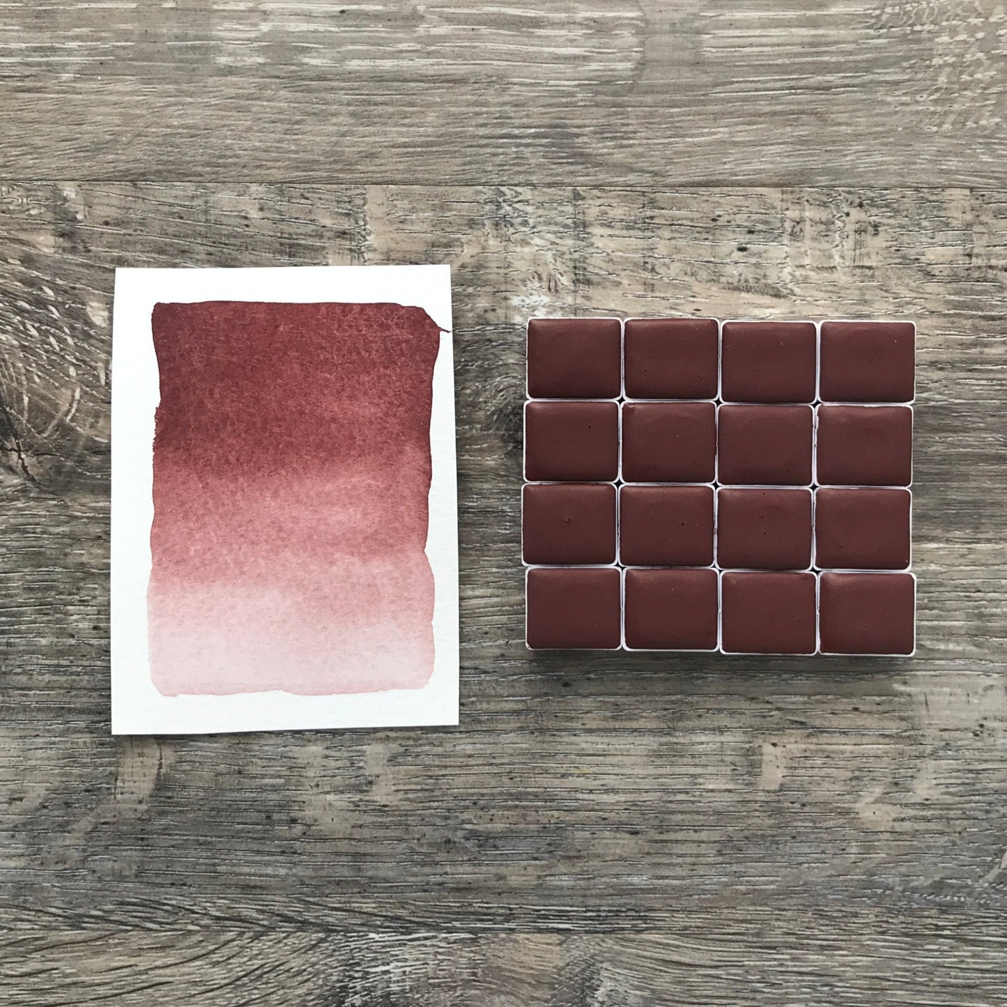 Terra Rosa Handmade Watercolour, Red Earth