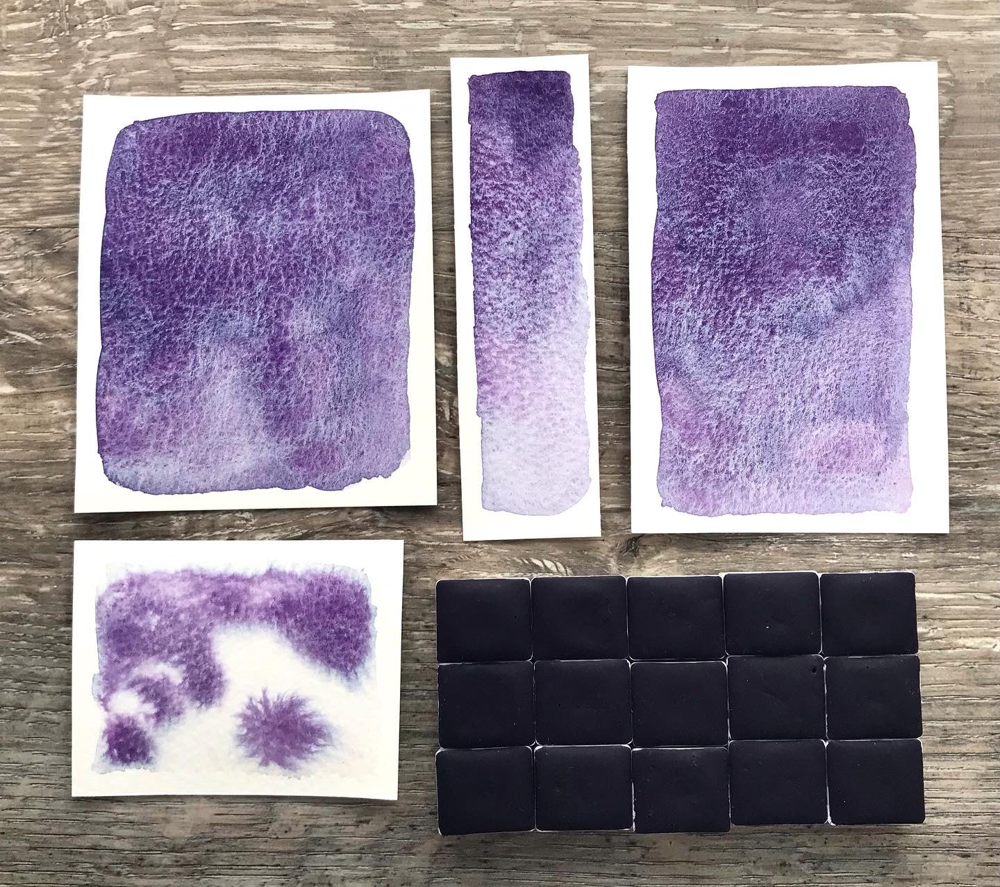 Amethyst Cove Handmade Watercolour