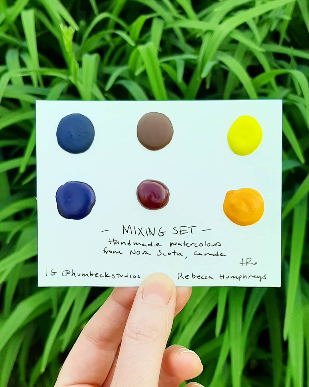 Dot Card Mixing Set of Six Essential Colours