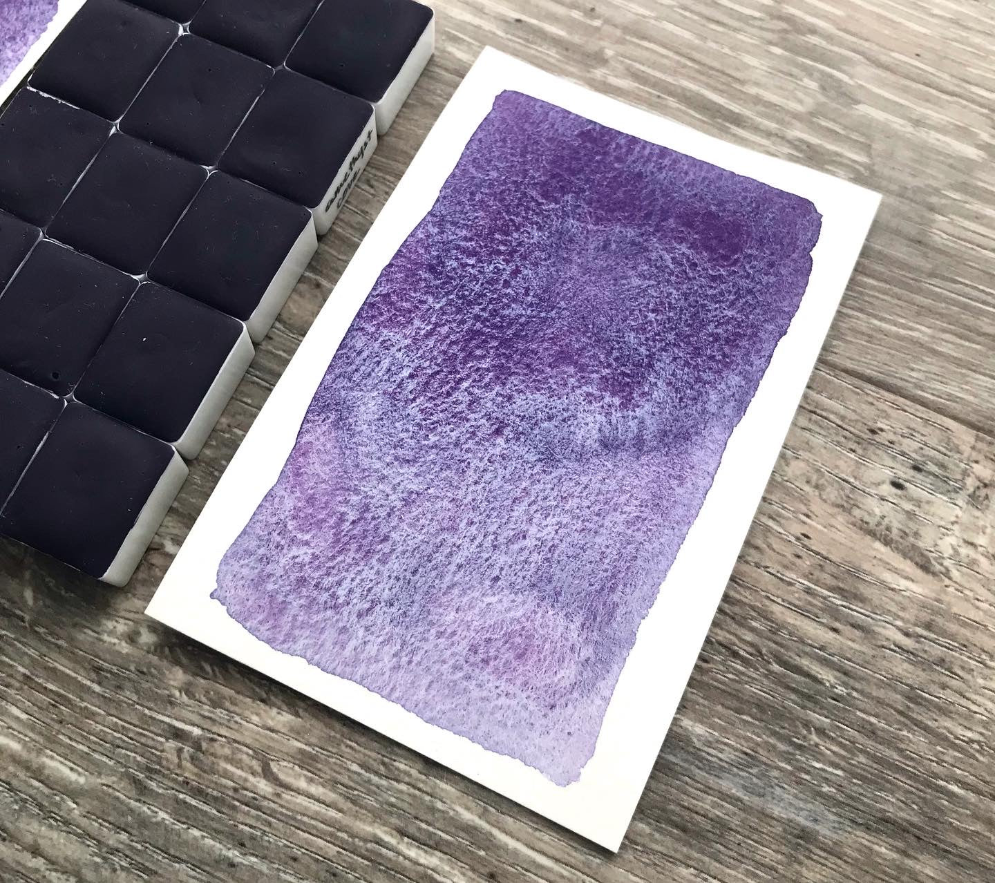 Amethyst Cove Handmade Watercolour