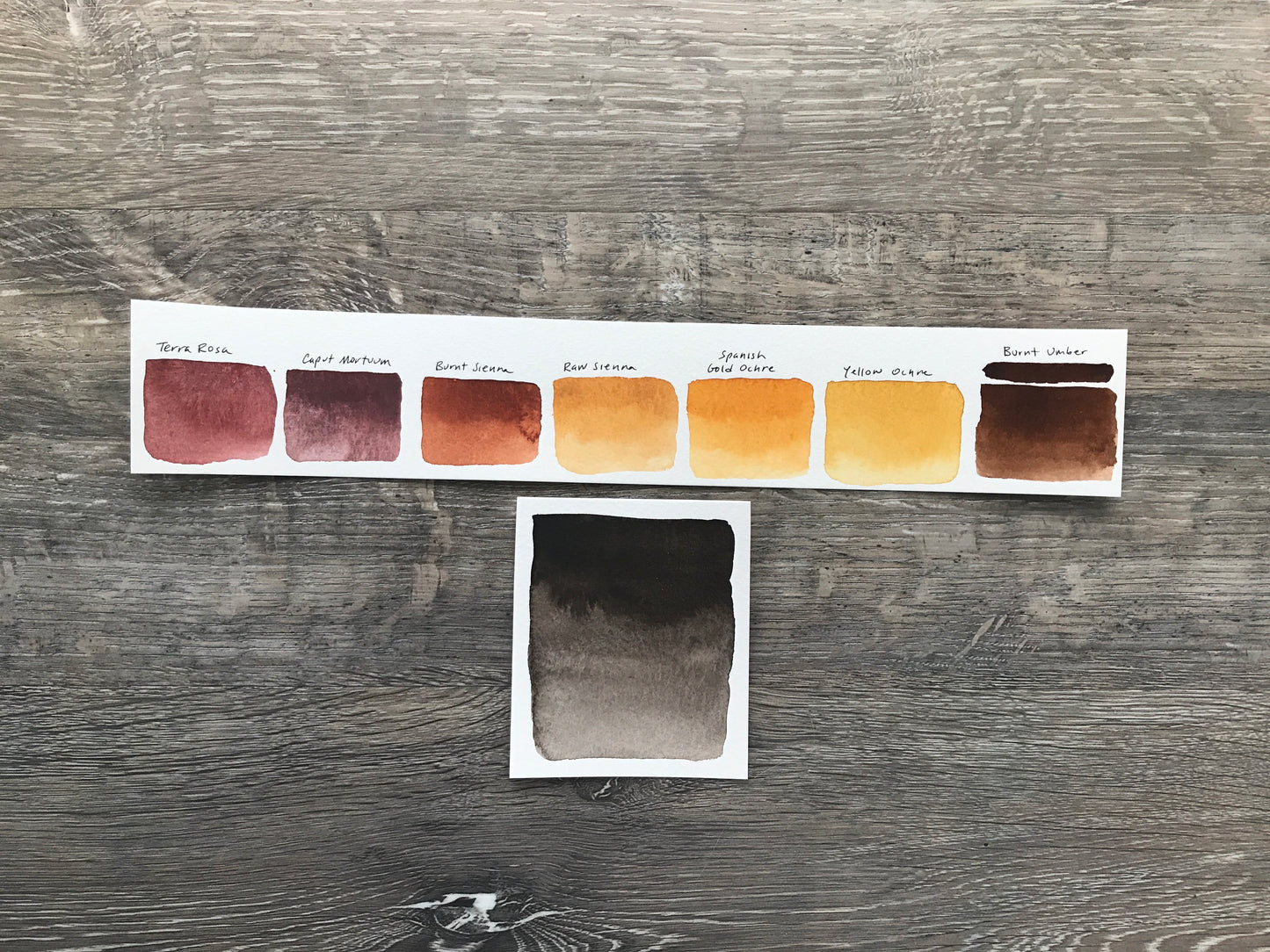 Terra Rosa Handmade Watercolour, Red Earth